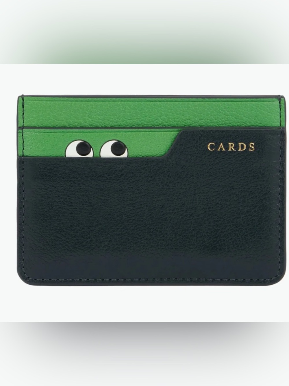 NEW Anya Hindmarch Peeping Eyes Card Holder